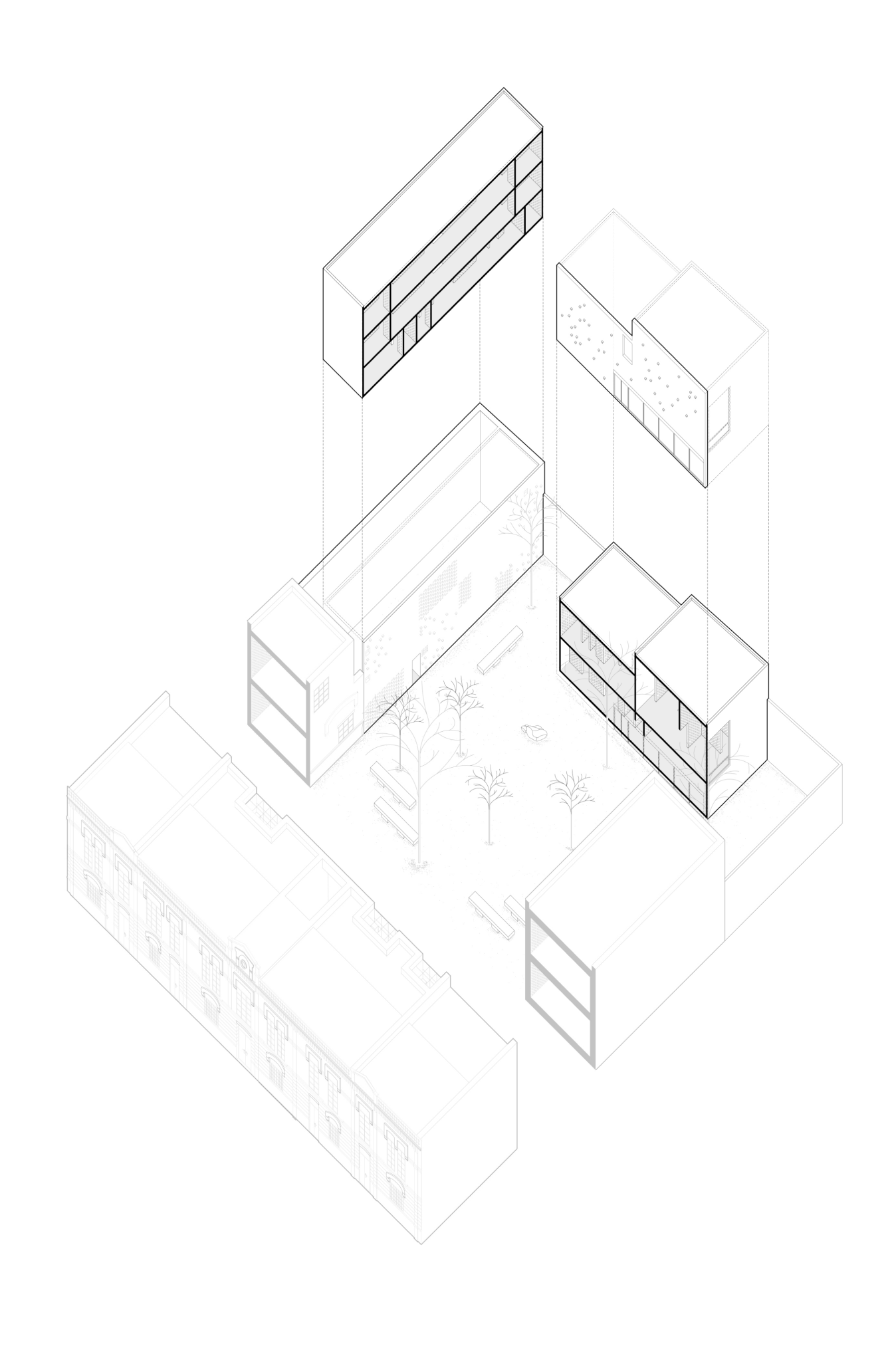 Conjunto CDLE — Isométrico análisis