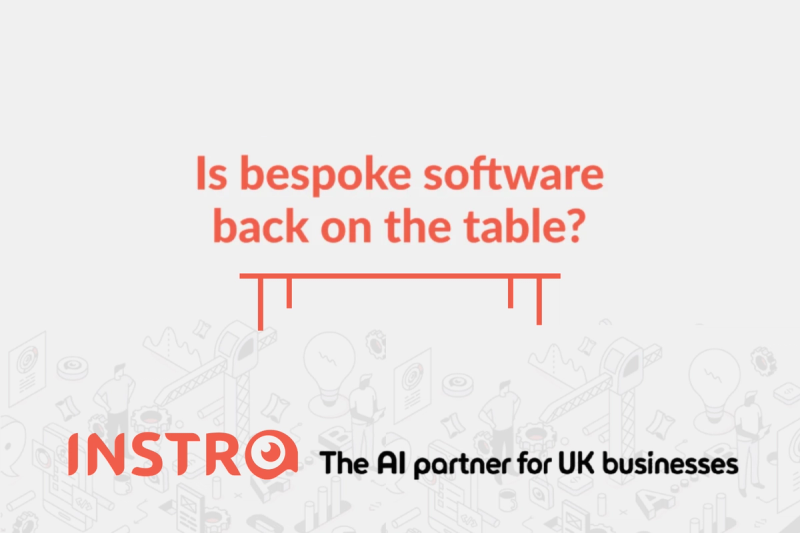 Illustration for Is bespoke software back on the table?
