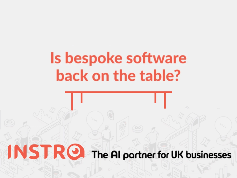 Illustration for Is bespoke software back on the table?