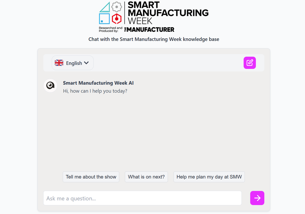 Instro AI Solutions is at the NEC for Smart Manufacturing Week