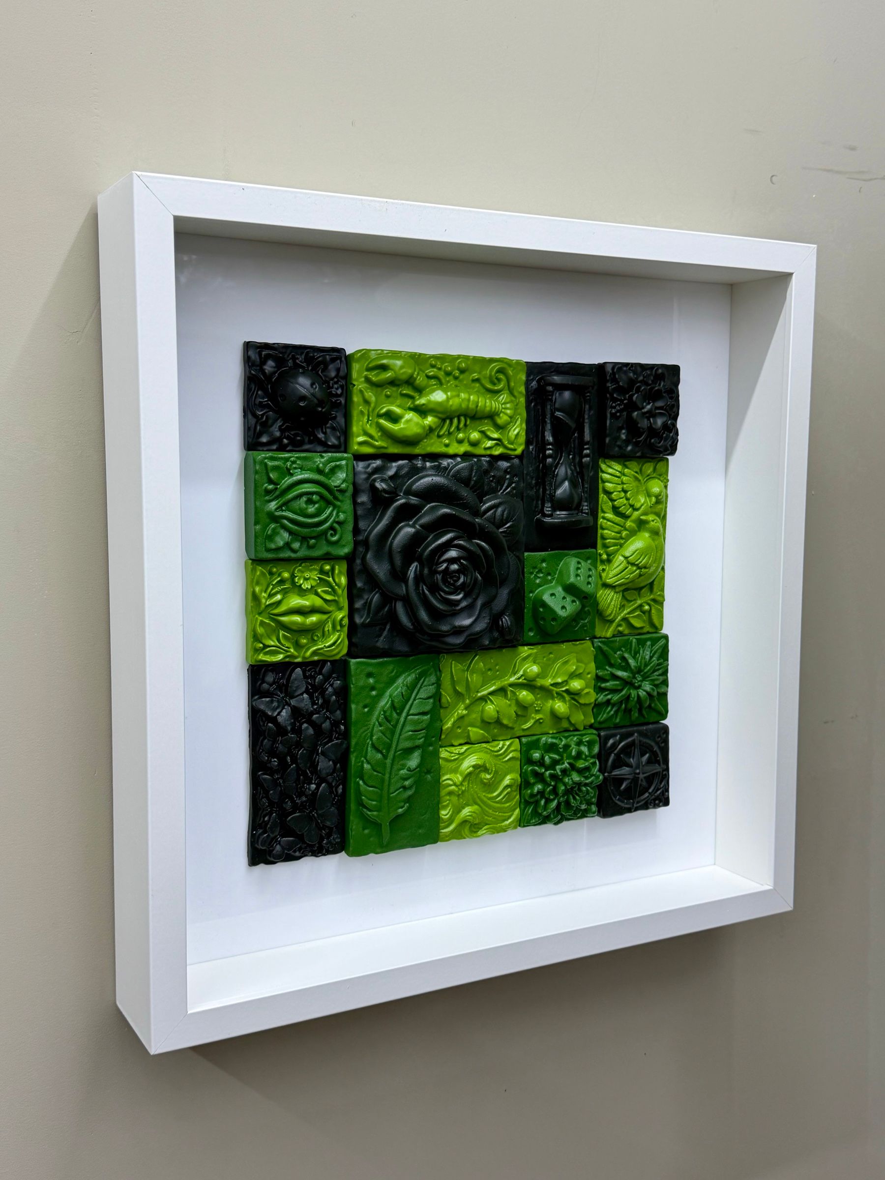 Fragments of Life Shades of Green. — 2