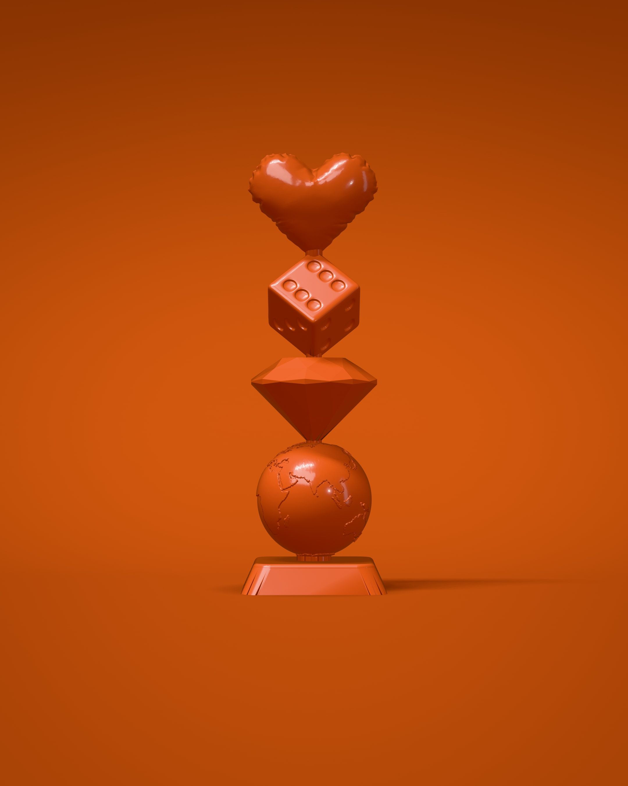 The Tower of Life Orange.