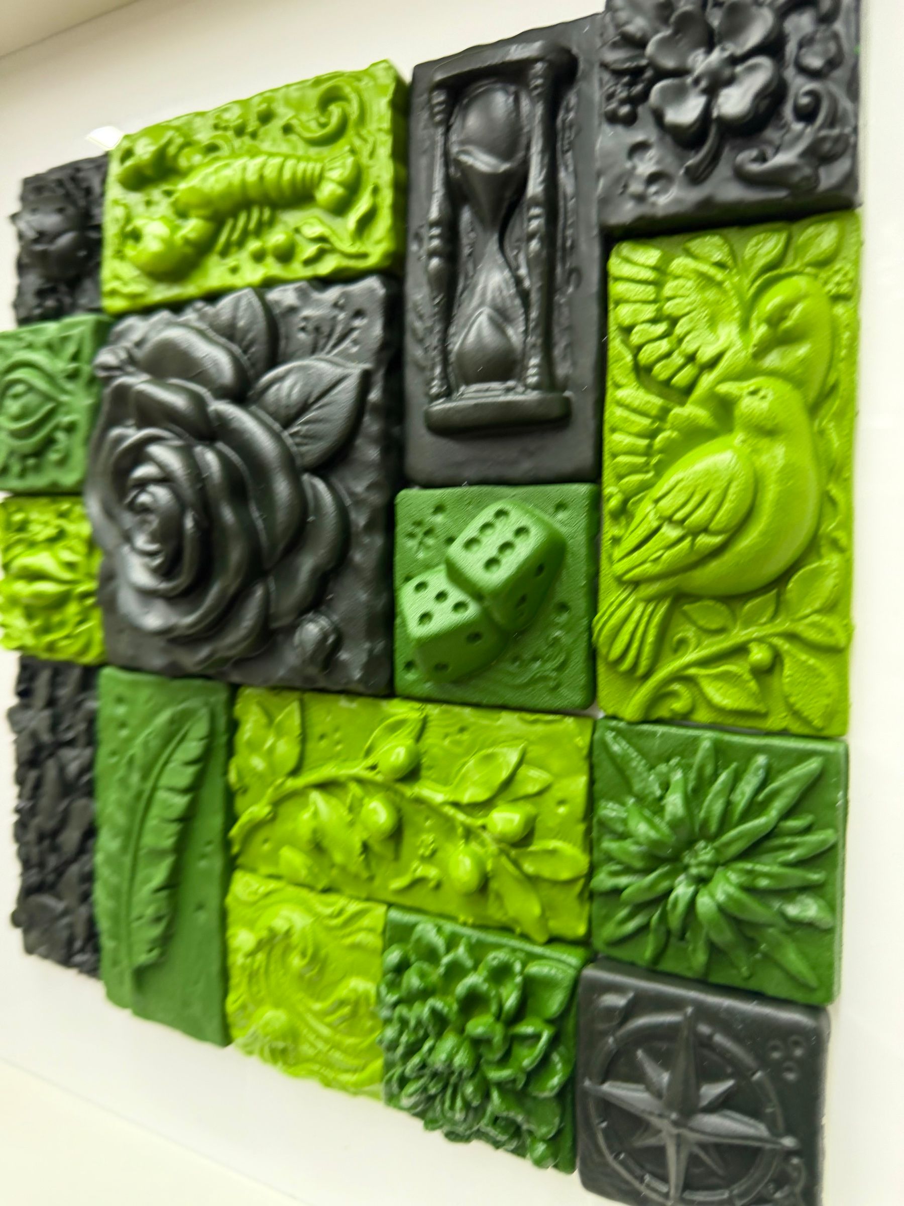 Fragments of Life Shades of Green. — 4