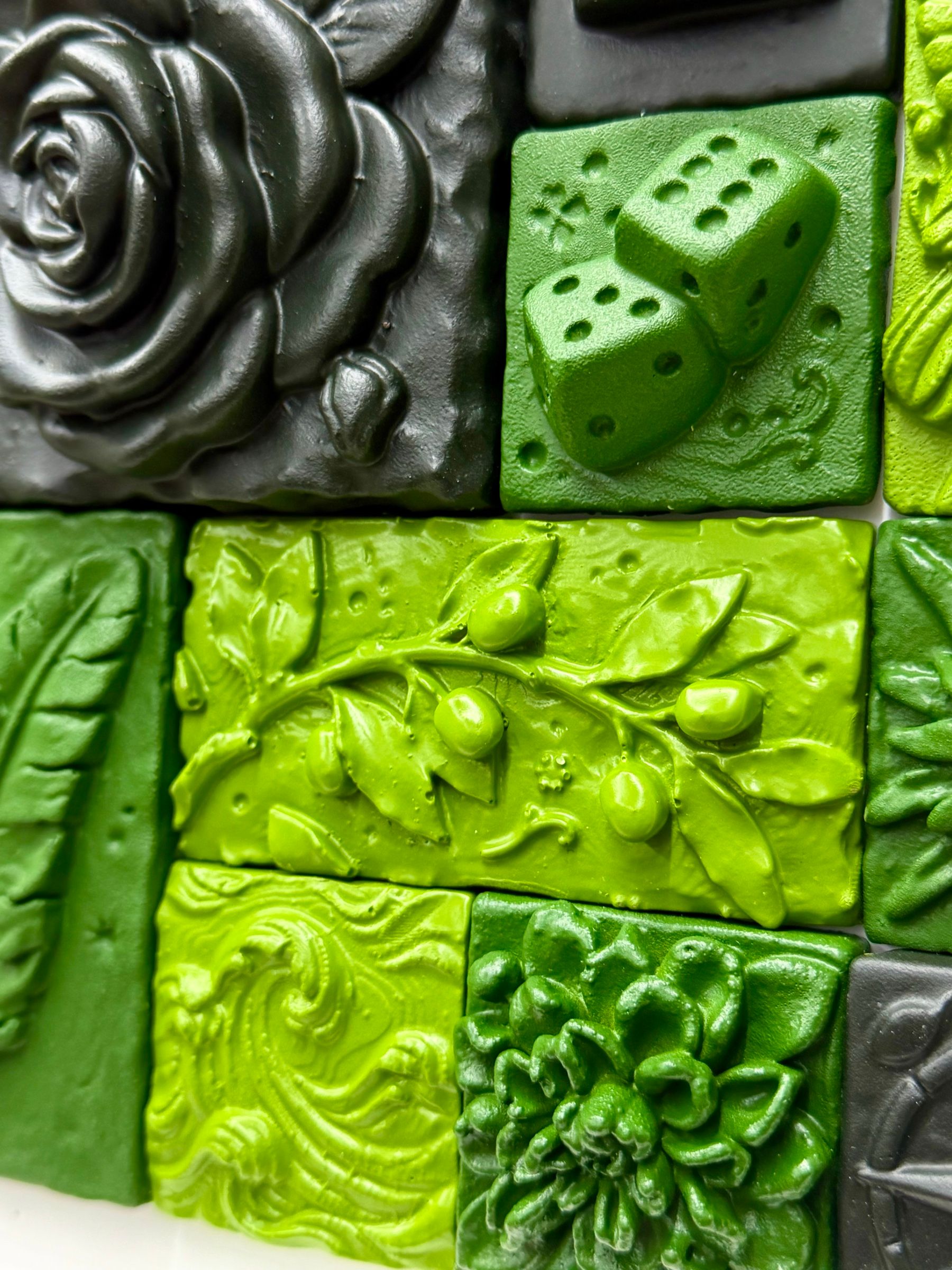 Fragments of Life Shades of Green. — 5