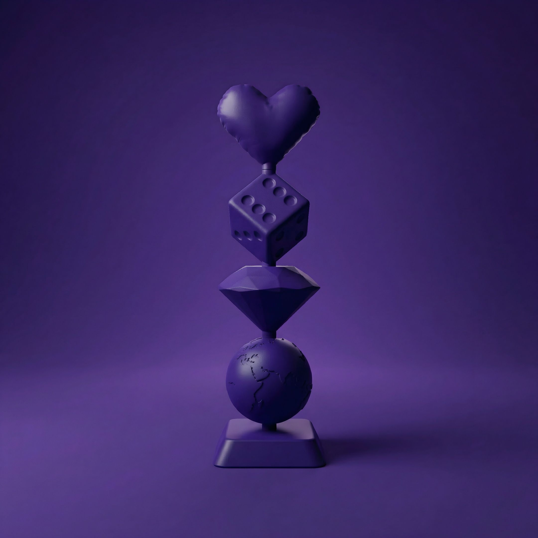 The Tower of Life Purple.