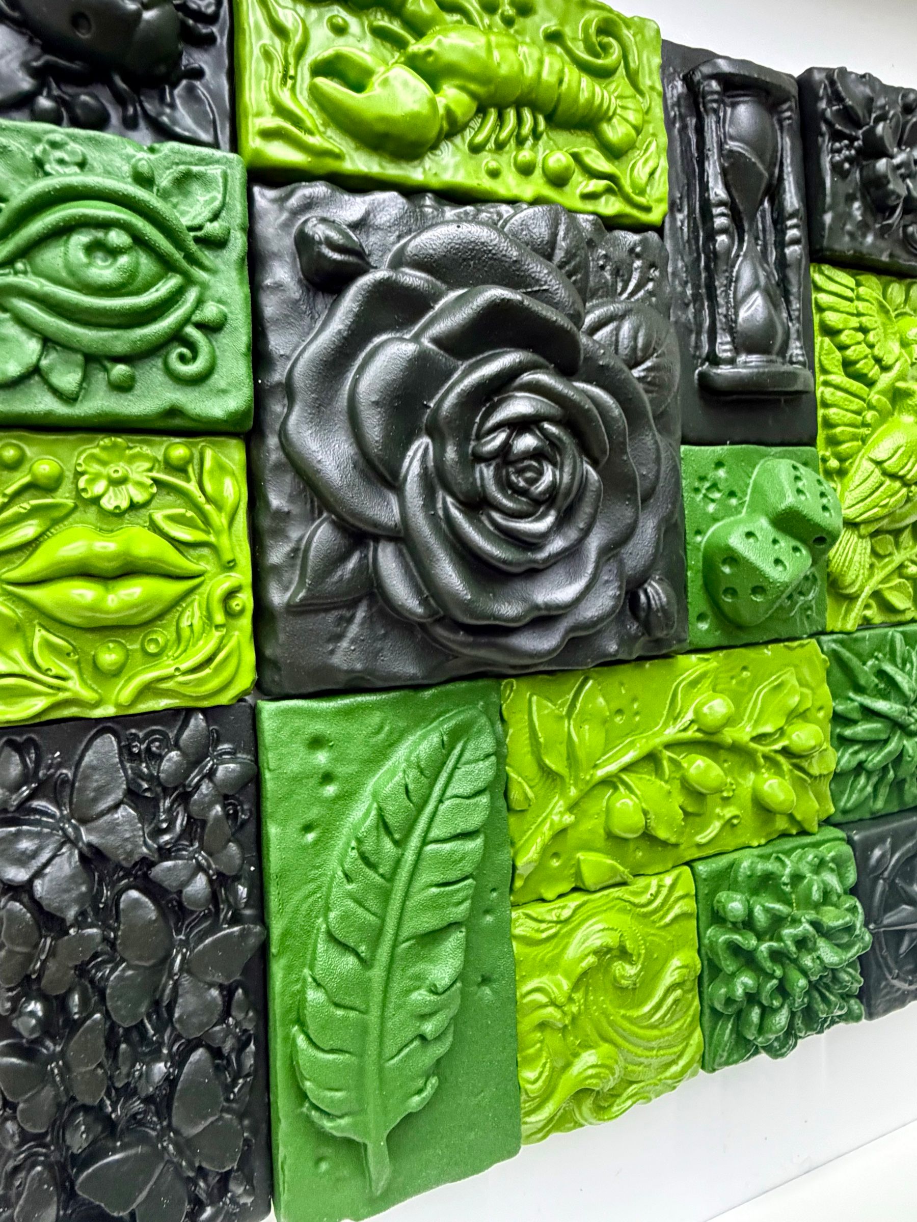 Fragments of Life Shades of Green. — 6