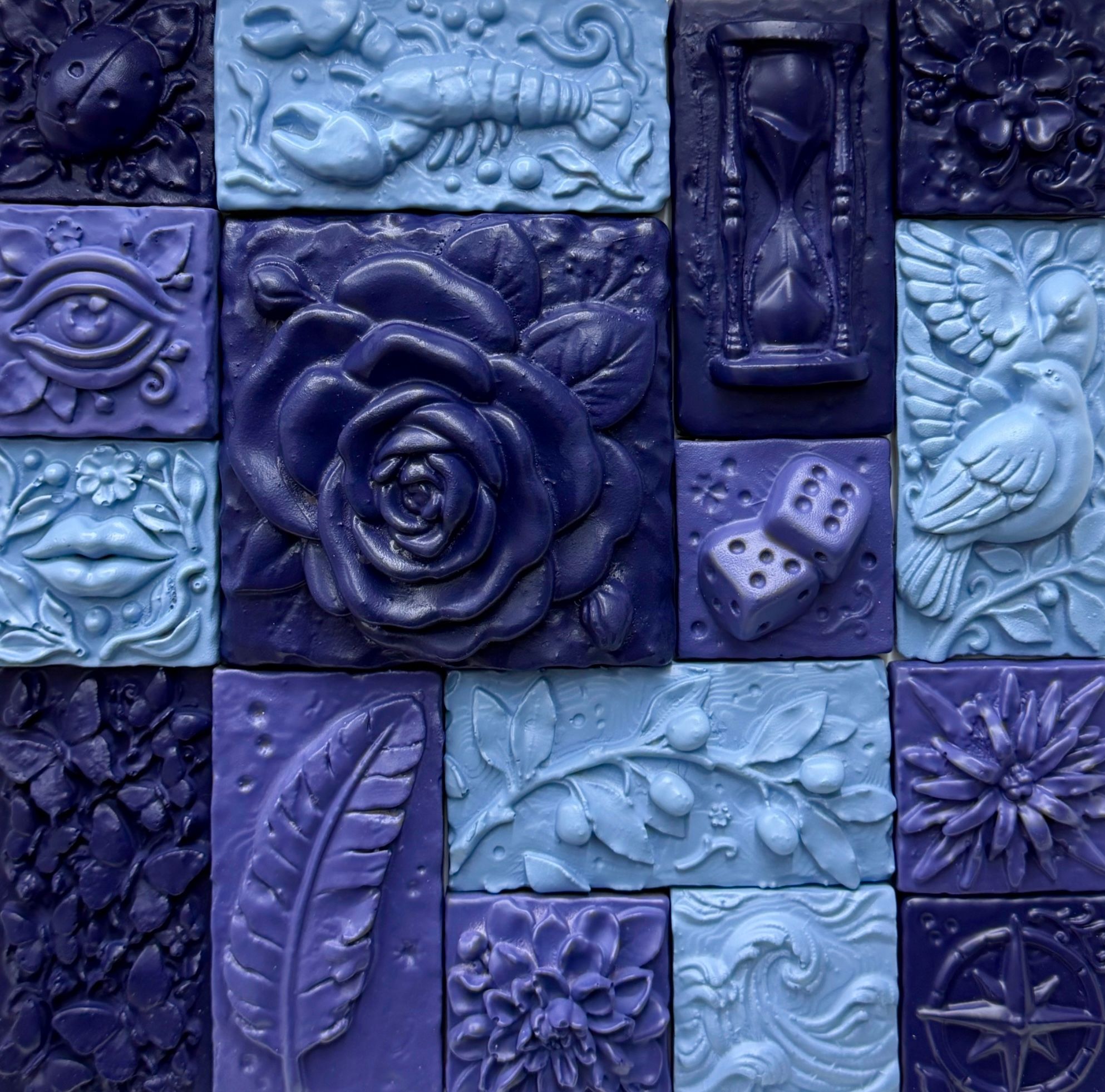 Fragments of Life Shades of Blue. — 6