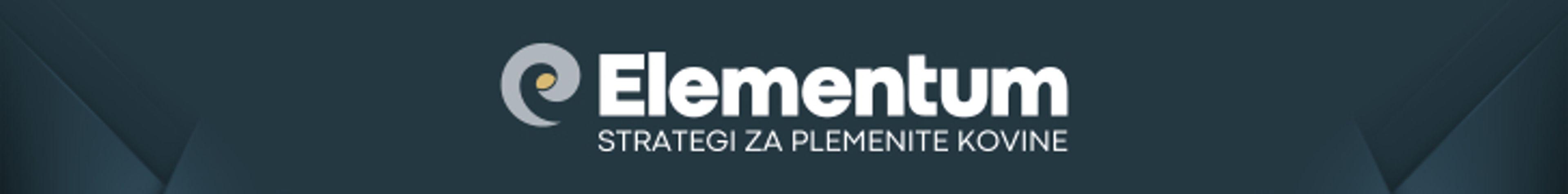 Logotip Elementum, strateg za plemenite kovine in sponzor članka o varčevanju za prvo stanovanje.