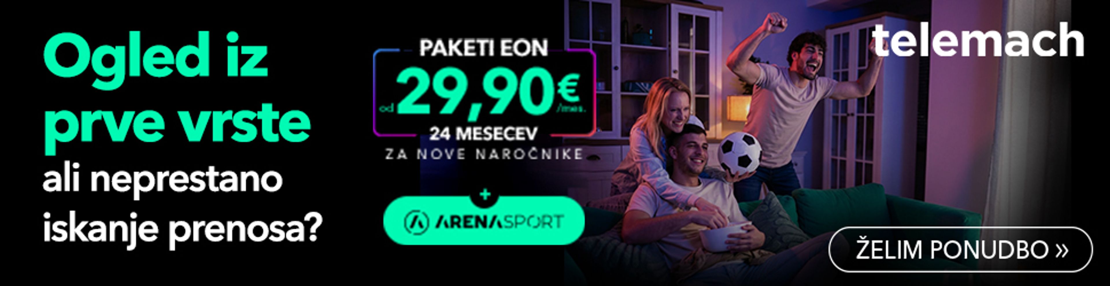 Telemach Slovenija ponudba paket NEO že od 29,90 € mesečno!