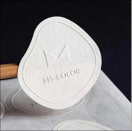 Tear-proof custom waterproof sticker detail