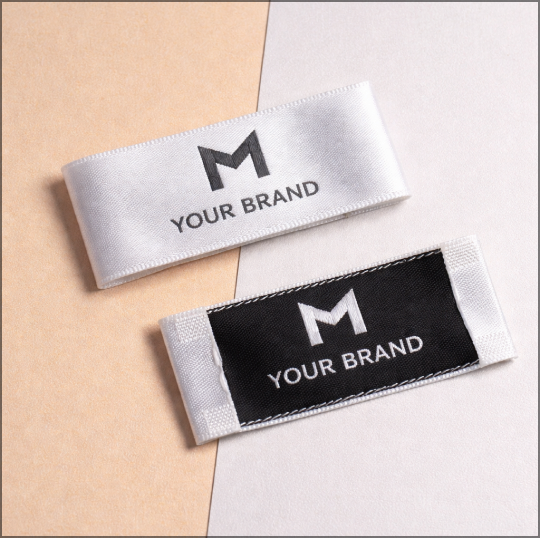 Damask Woven Labels