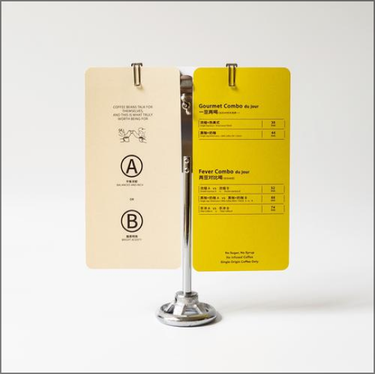 Metal tag on luxury item