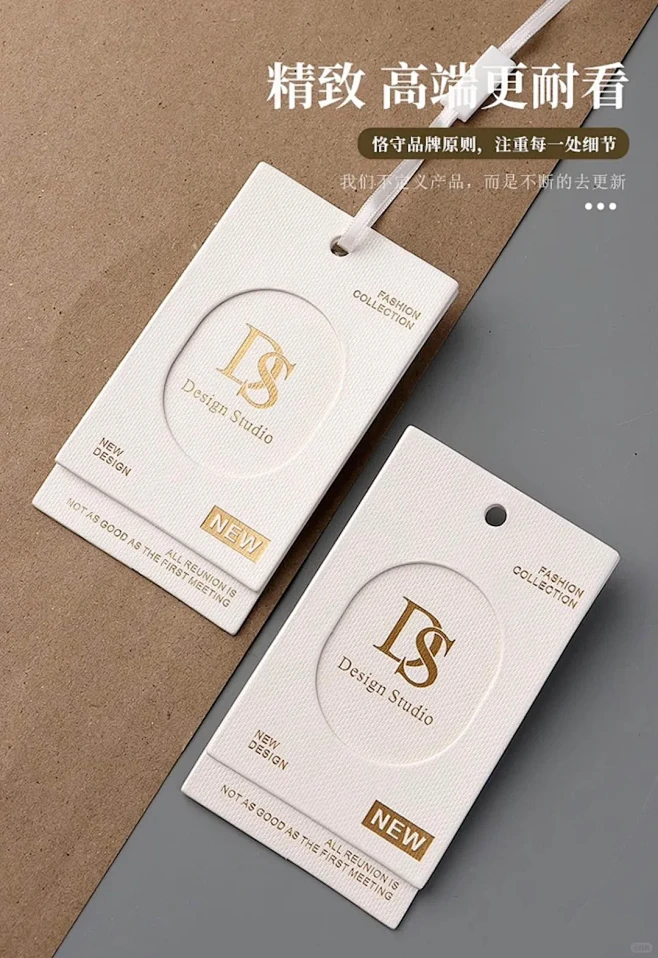 Kraft paper and coated paper samples compared on a design desk