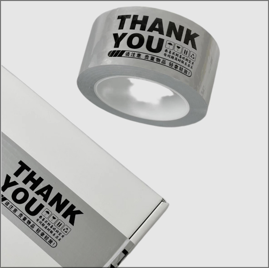 Boutique Packaging Tape - premium boutique tape on box