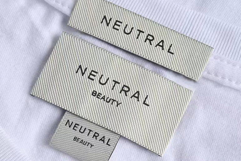 Care label folding option samples