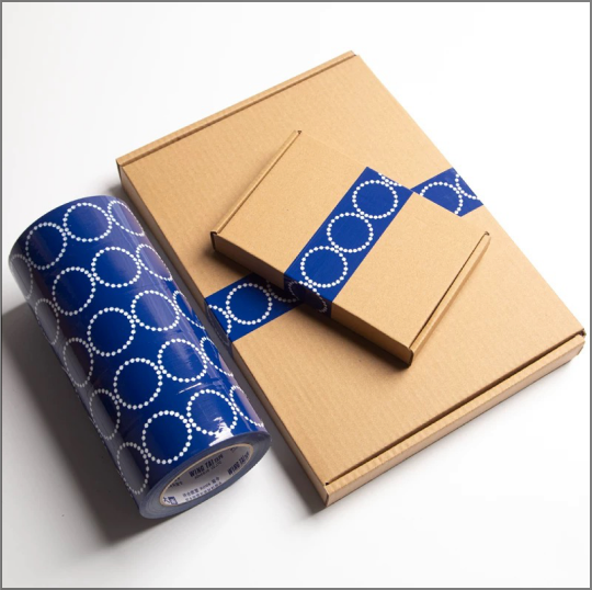 Custom tape for bags and luggage packaging