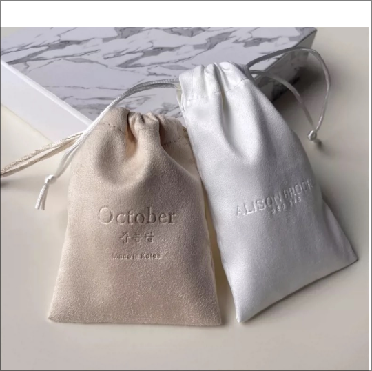 Luxury velvet pouch product image