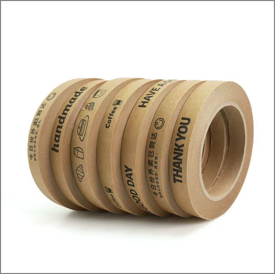 Eco Friendly Packaging Tape - taped carton closeup