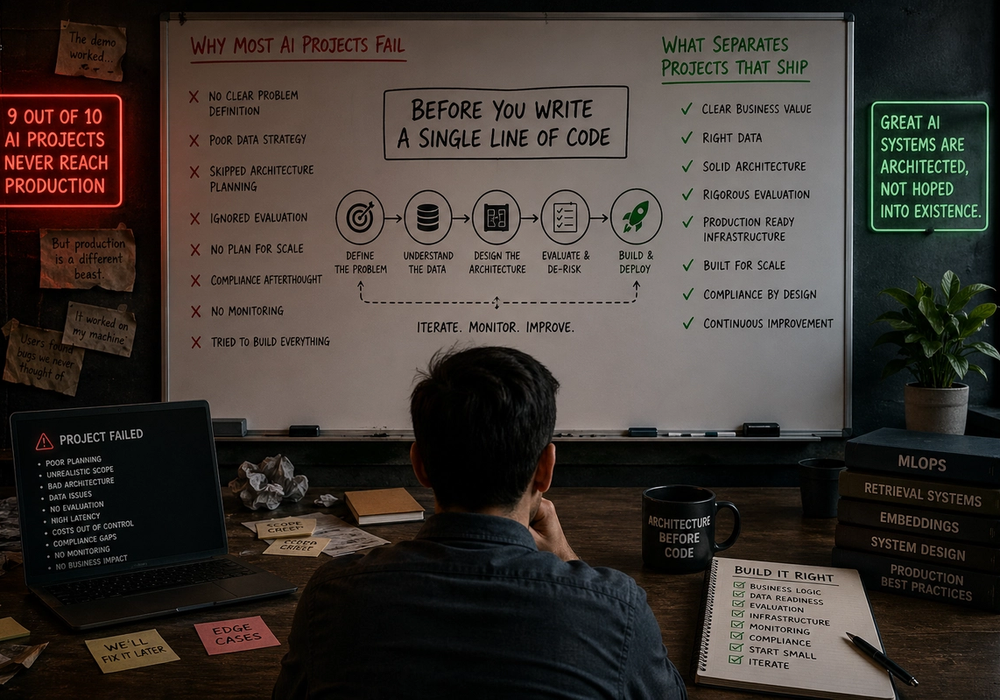 Why Most AI Projects Fail Before They Write a Single Line of Code