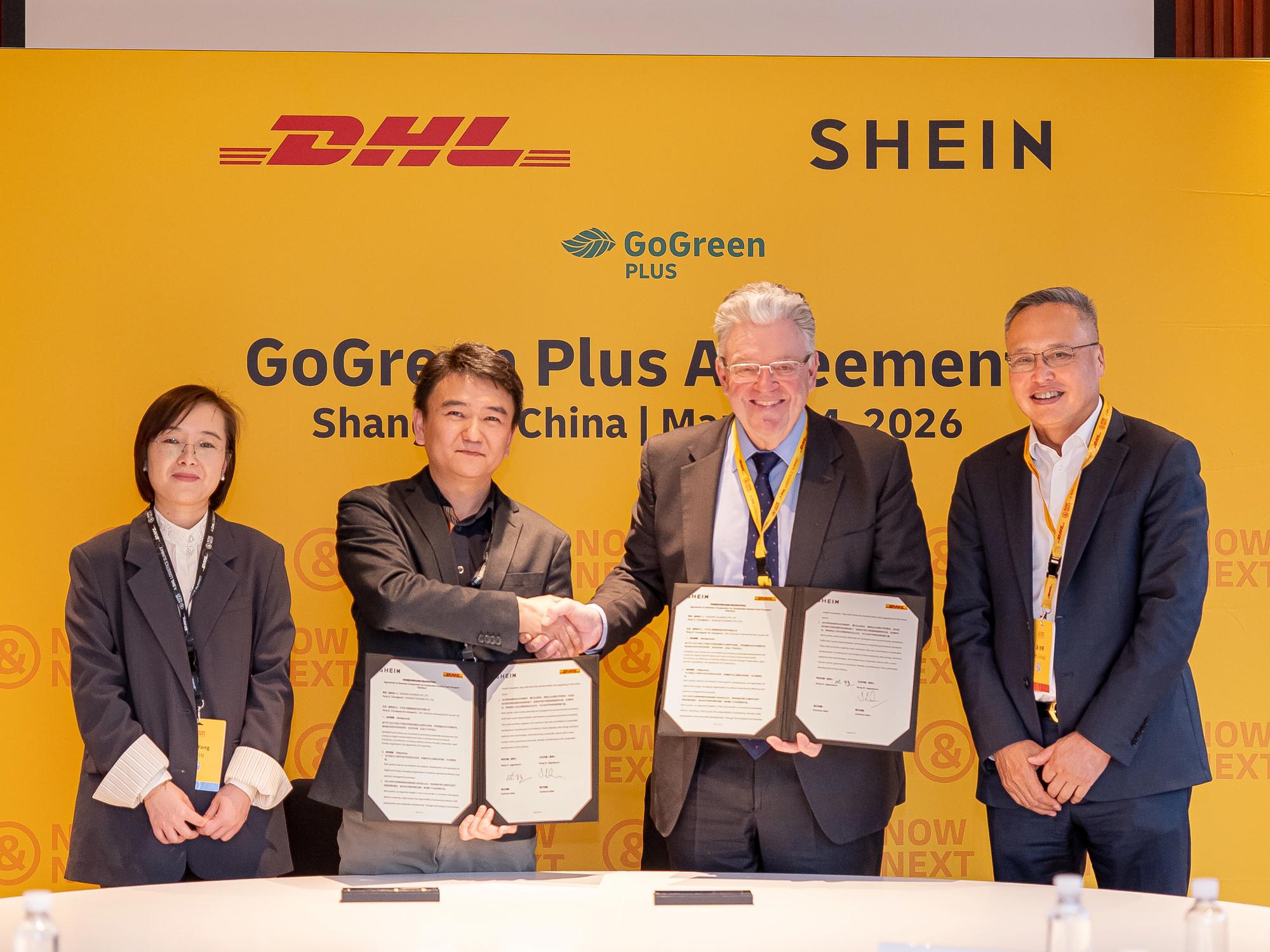 SHEIN Expands Sustainable Aviation Fuel Pilot Initiatives, Signs Agreement with DHL for GoGreen Plus Service