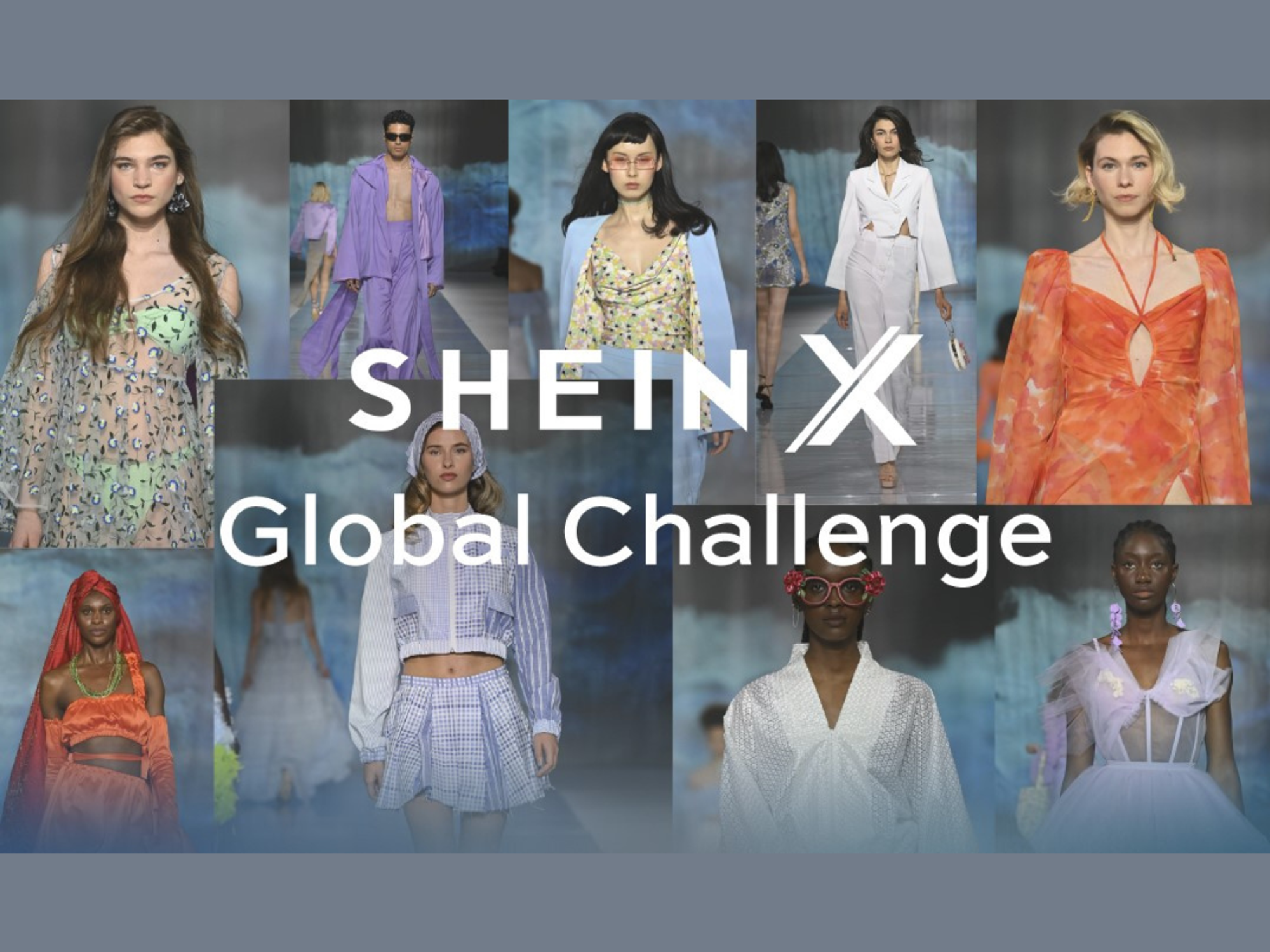Models wearing different outfits on the runway