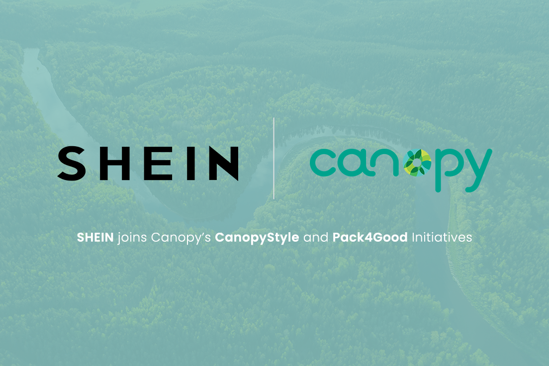 SHEIN partners with Canopy to support sustainable fashion and packaging through CanopyStyle and Pack4Good initiatives