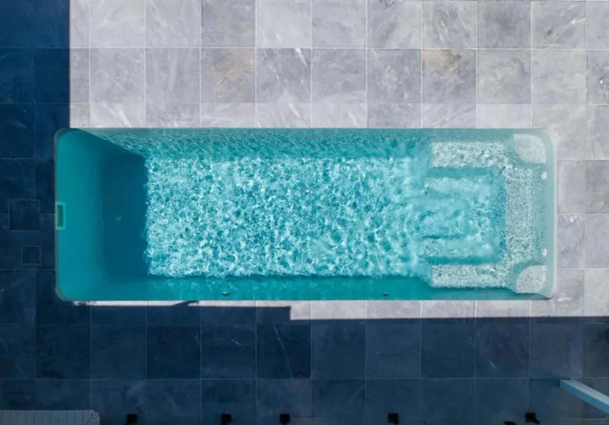 Plungie fibreglass pool