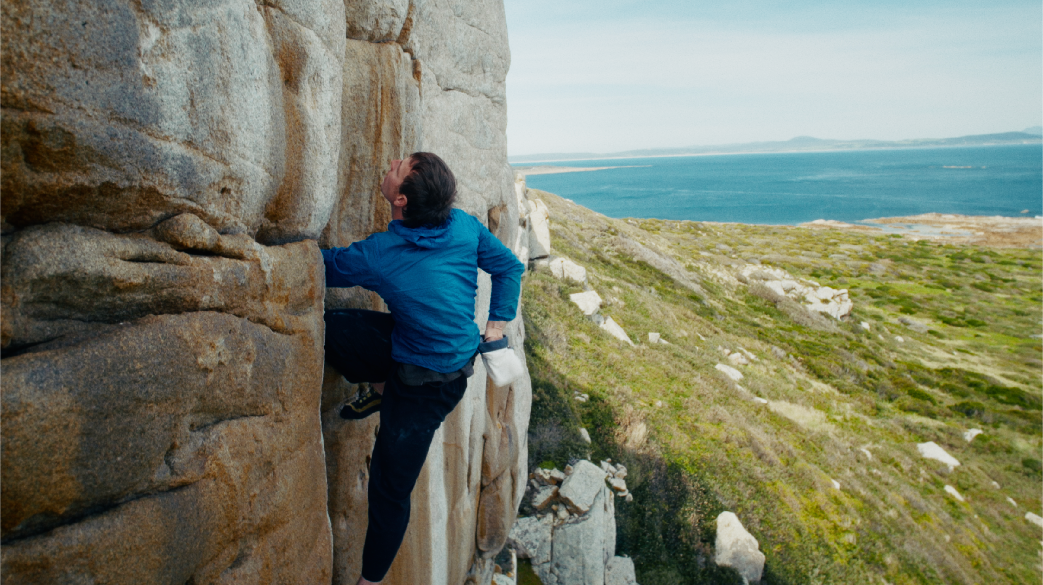 Climbing on Flinders Island