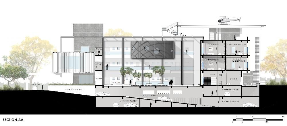 VVIP Circuit House Pune, drawing 6