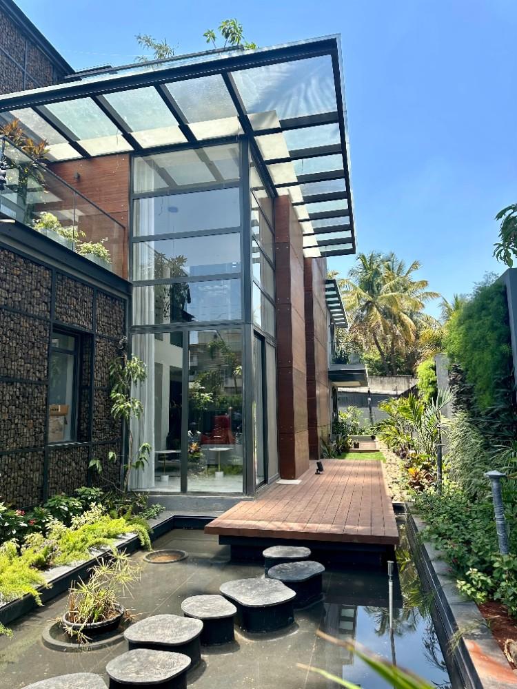 Gabion House, project view 4