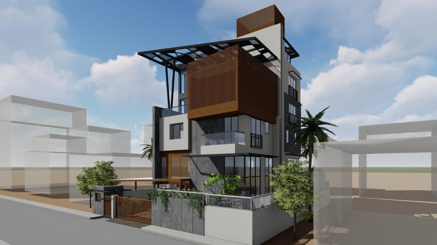 Warghade Bungalow, Pune, project view 2