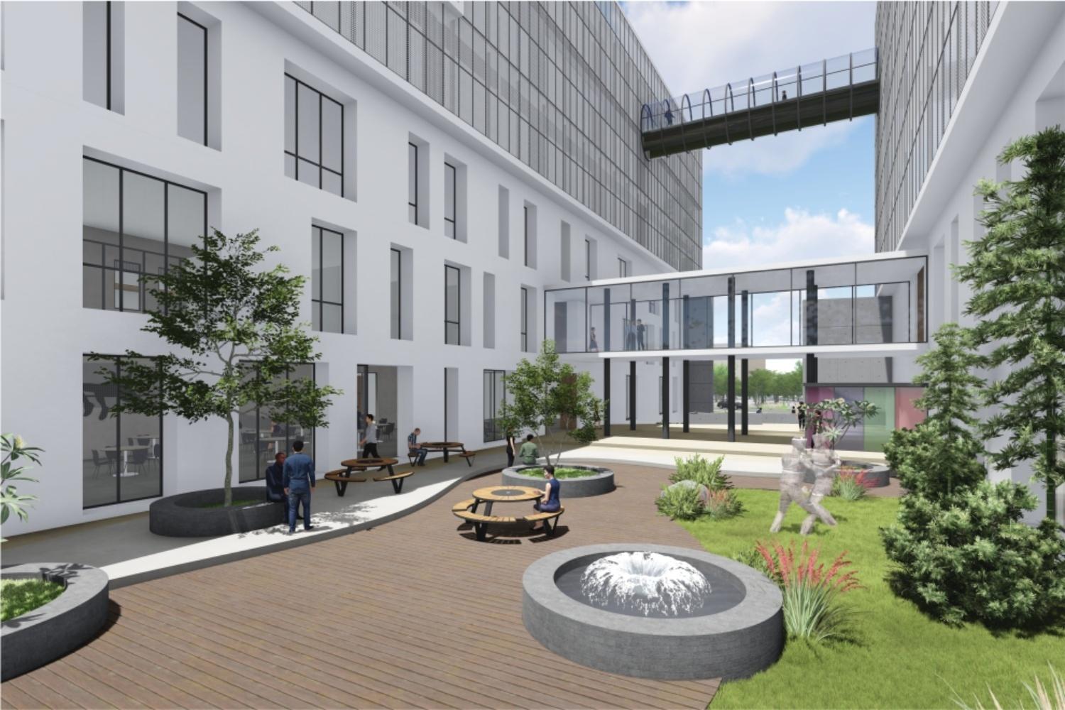 Olympic Bhavan, project view 6