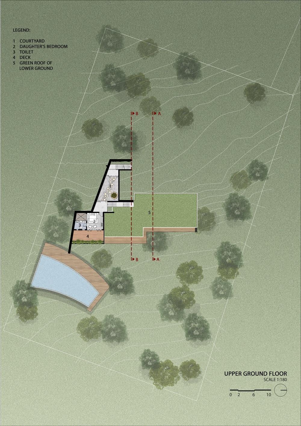 Earth House, drawing 2