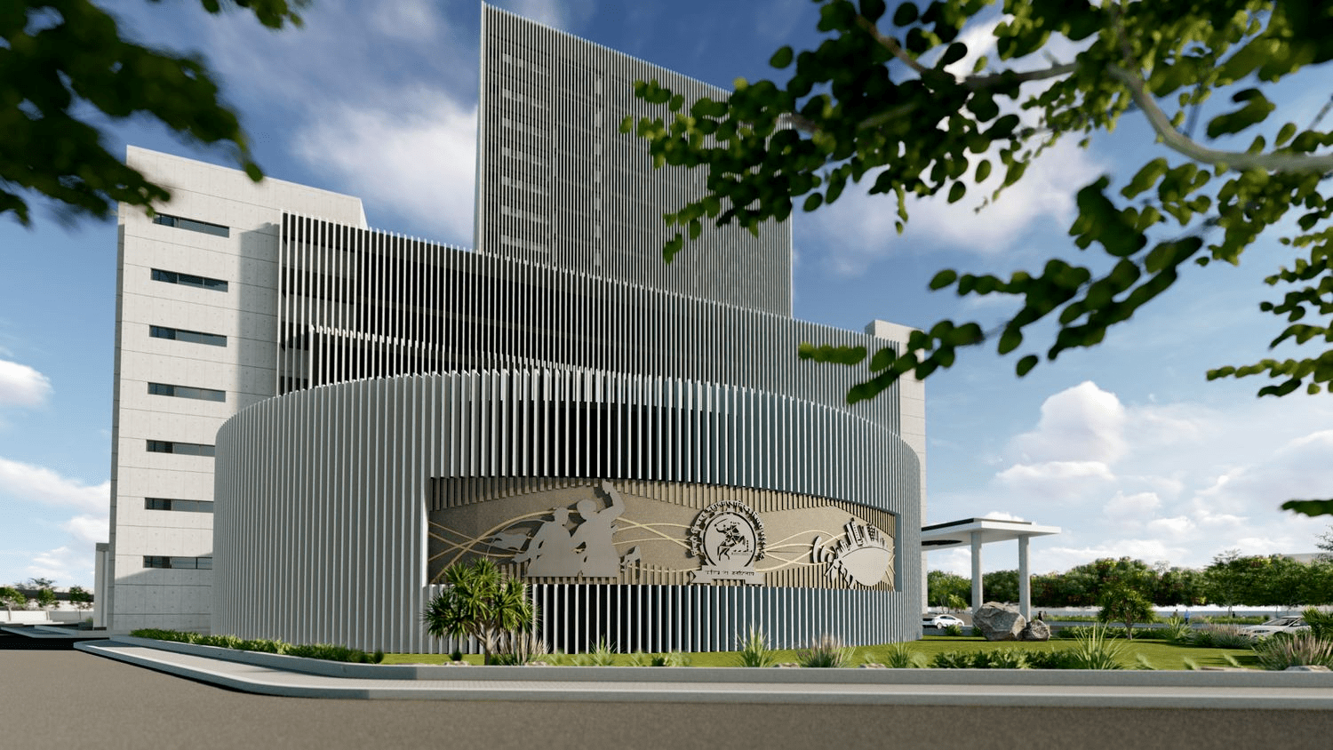 New Administrative Building, PCMC, project view 5
