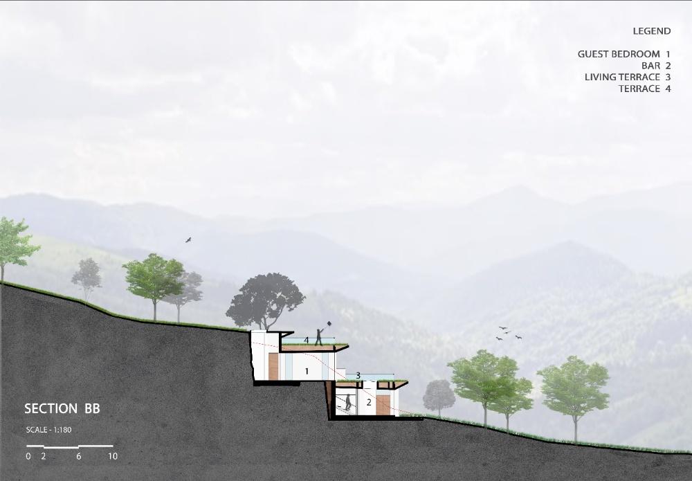 Earth House, drawing 5