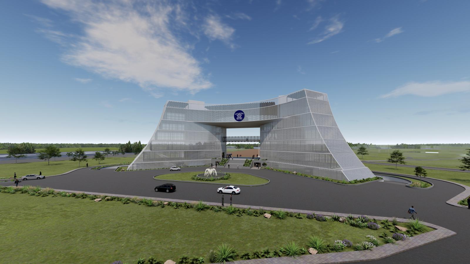 New SP Office, Pune, project view 3
