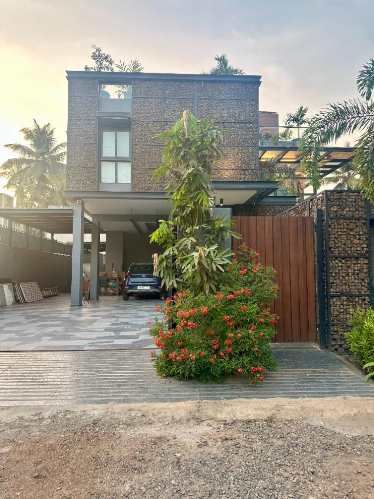 Gabion House, project view 2