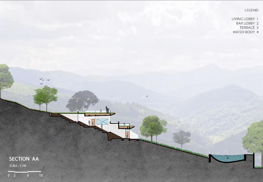 Earth House, drawing 4