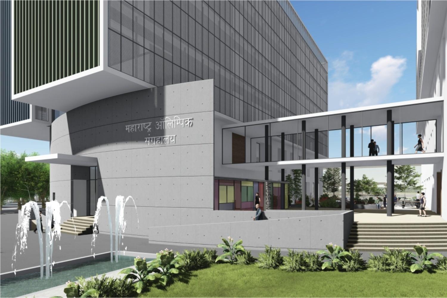 Olympic Bhavan, project view 2