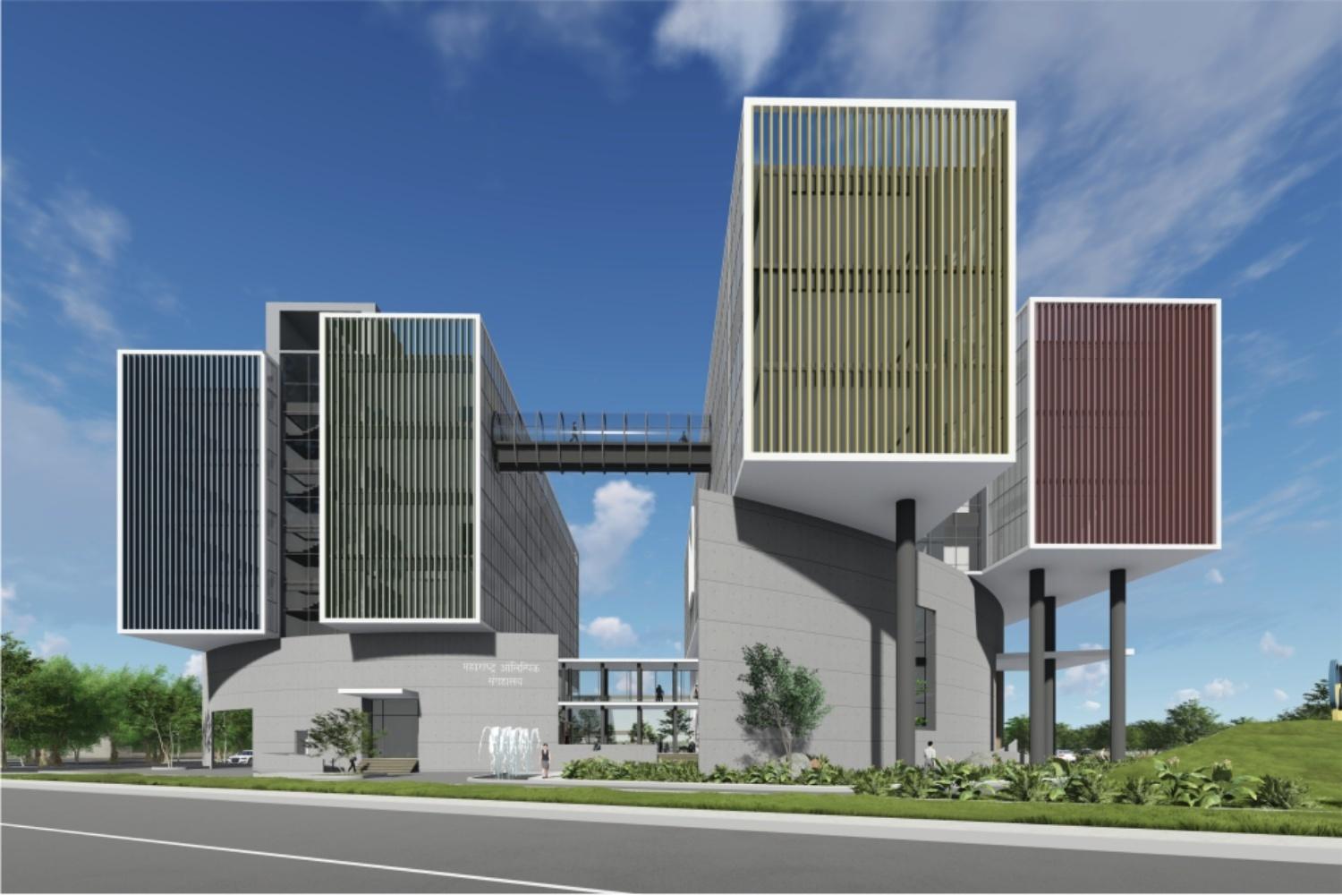 Olympic Bhavan, project view 4