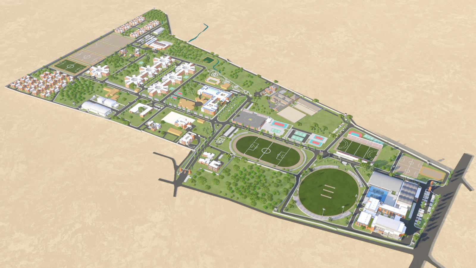 Sainik School, project view 2