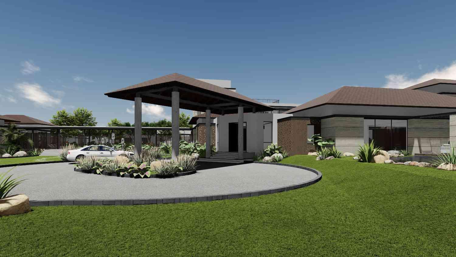 Bharane Villa, project view 3