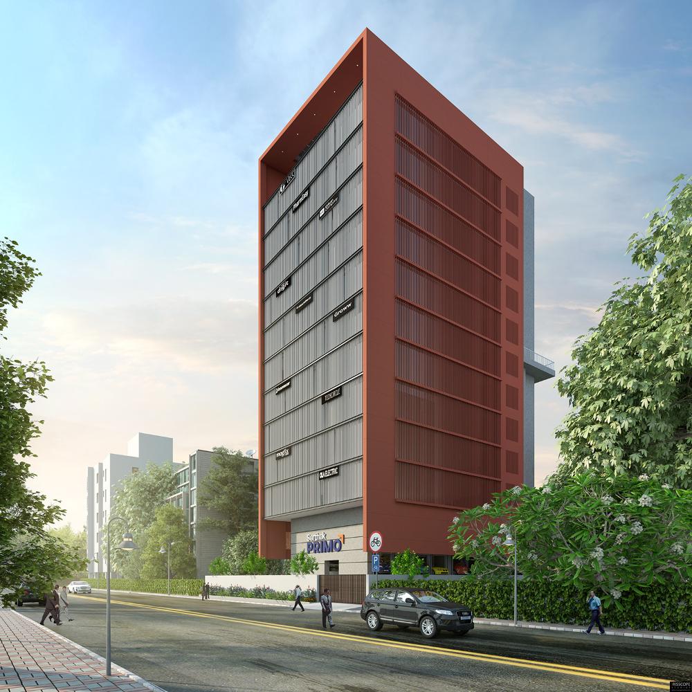 Sarthak Commercial, Pune, project view 3