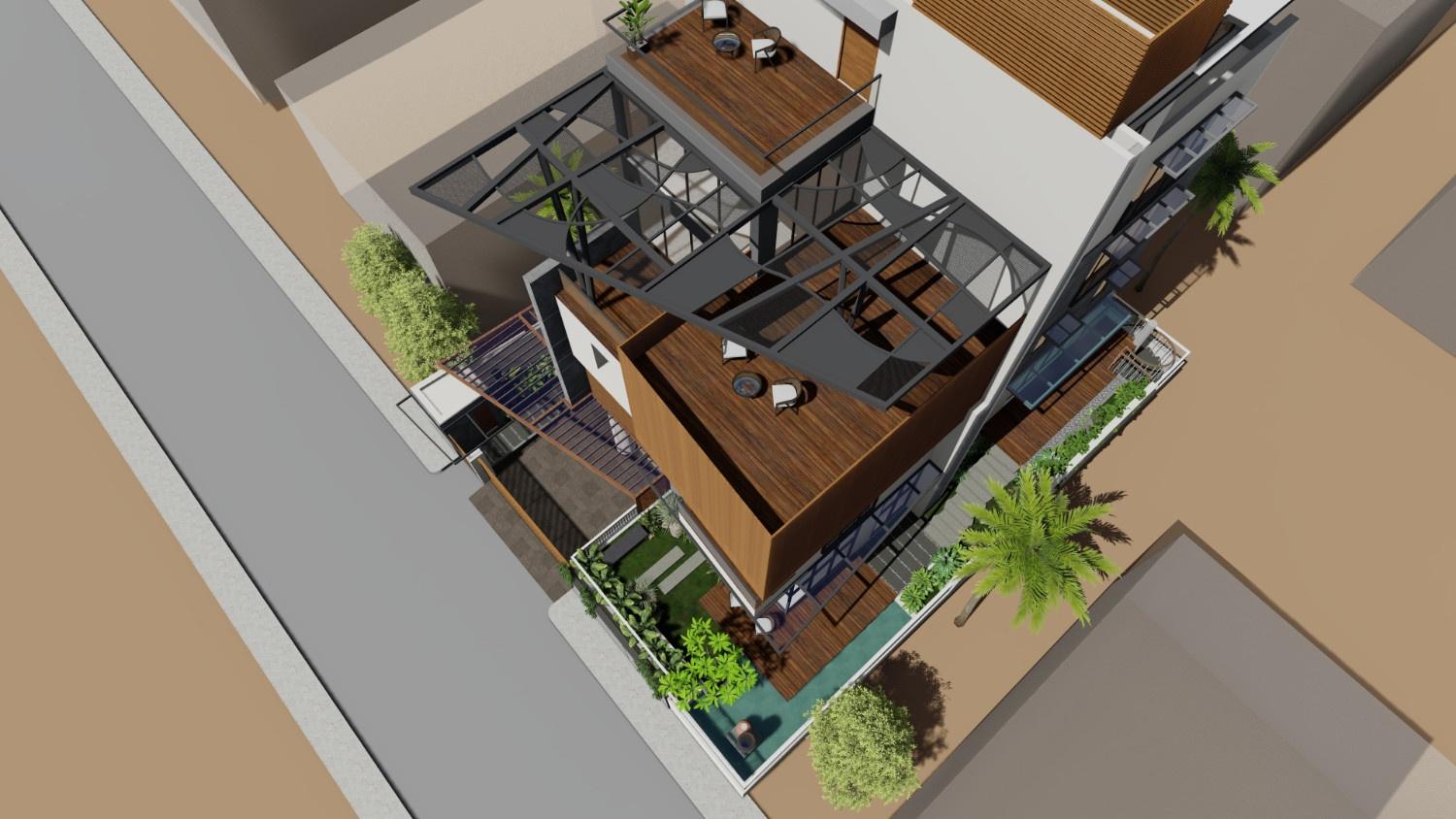 Warghade Bungalow, Pune, project view 3