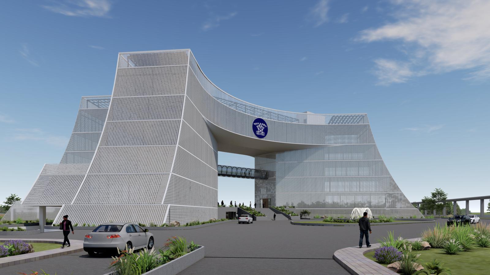 New SP Office, Pune, project view 2