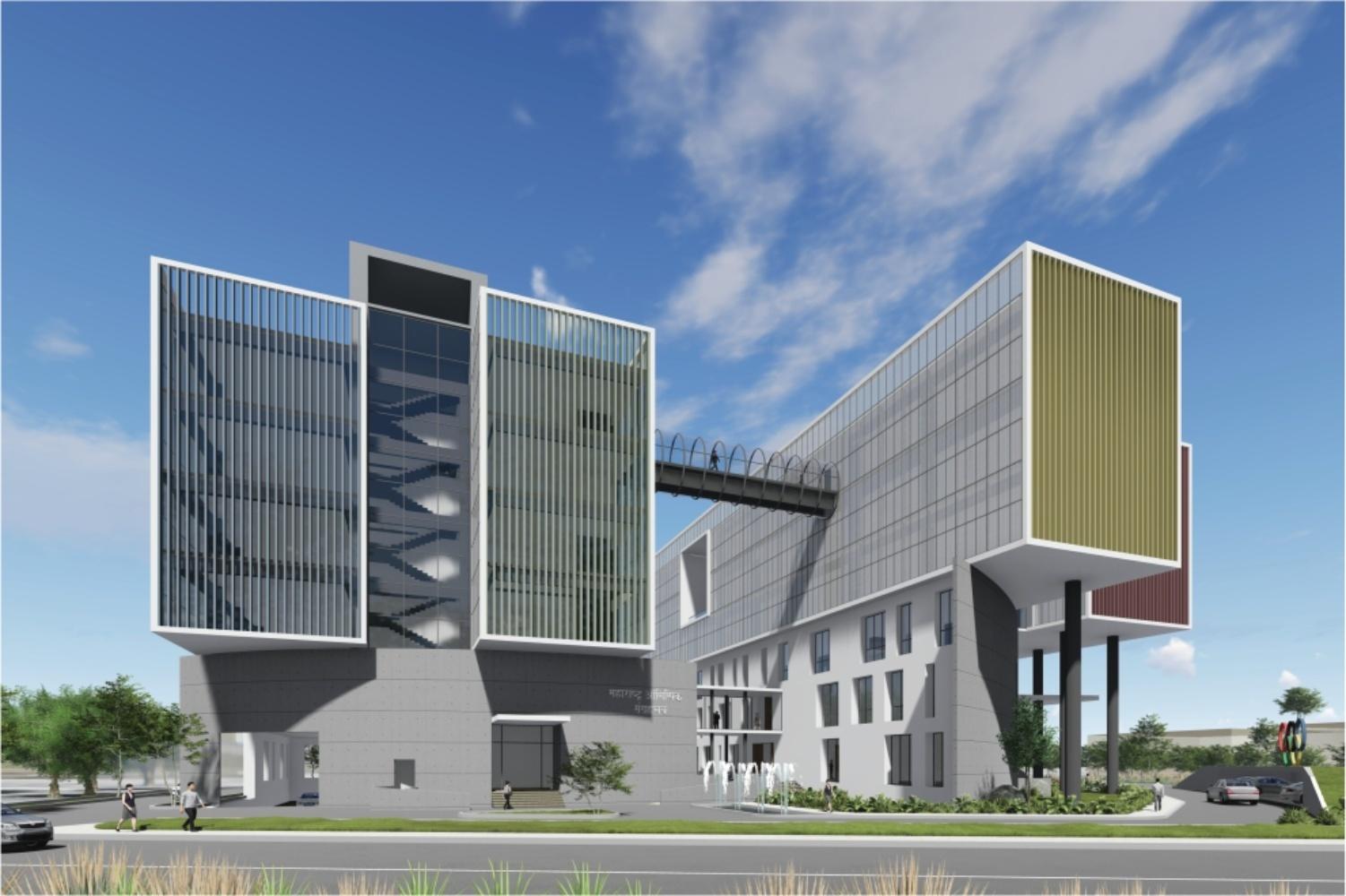 Olympic Bhavan, project view 3