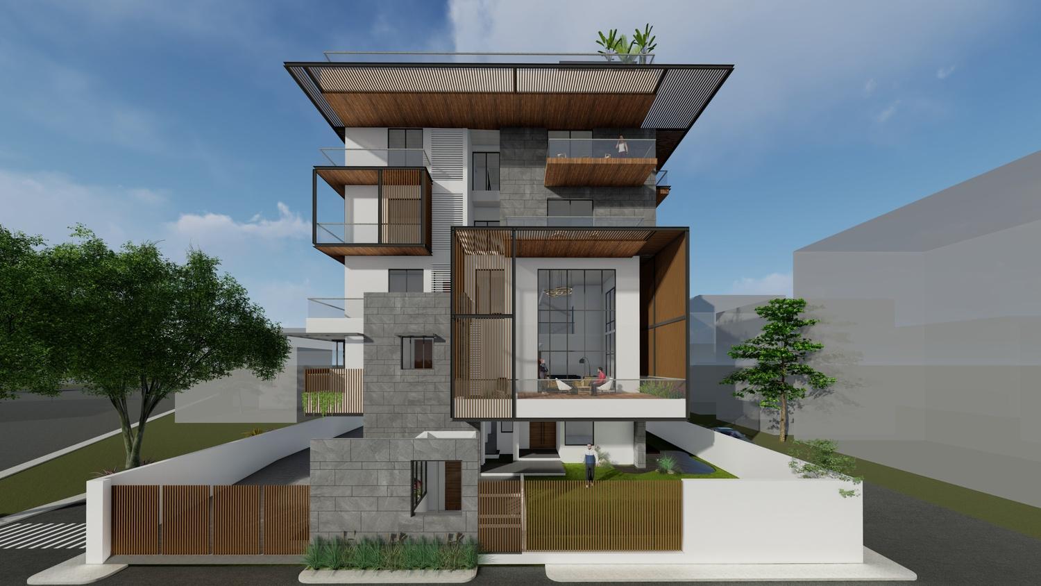 Salunke House, Pimple Gurav, Pune, project view 3