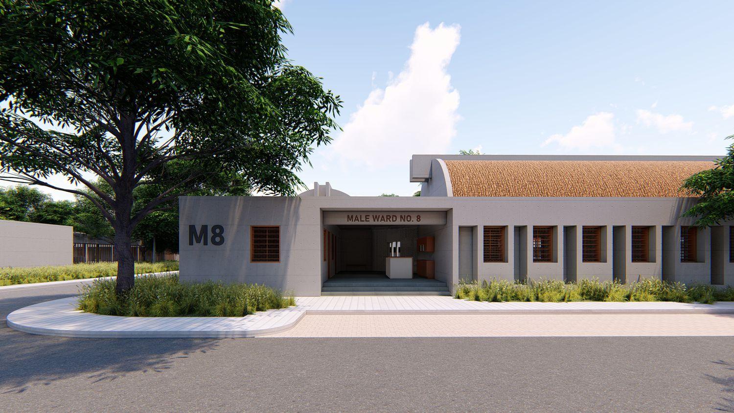 Mental Hospital, project view 3