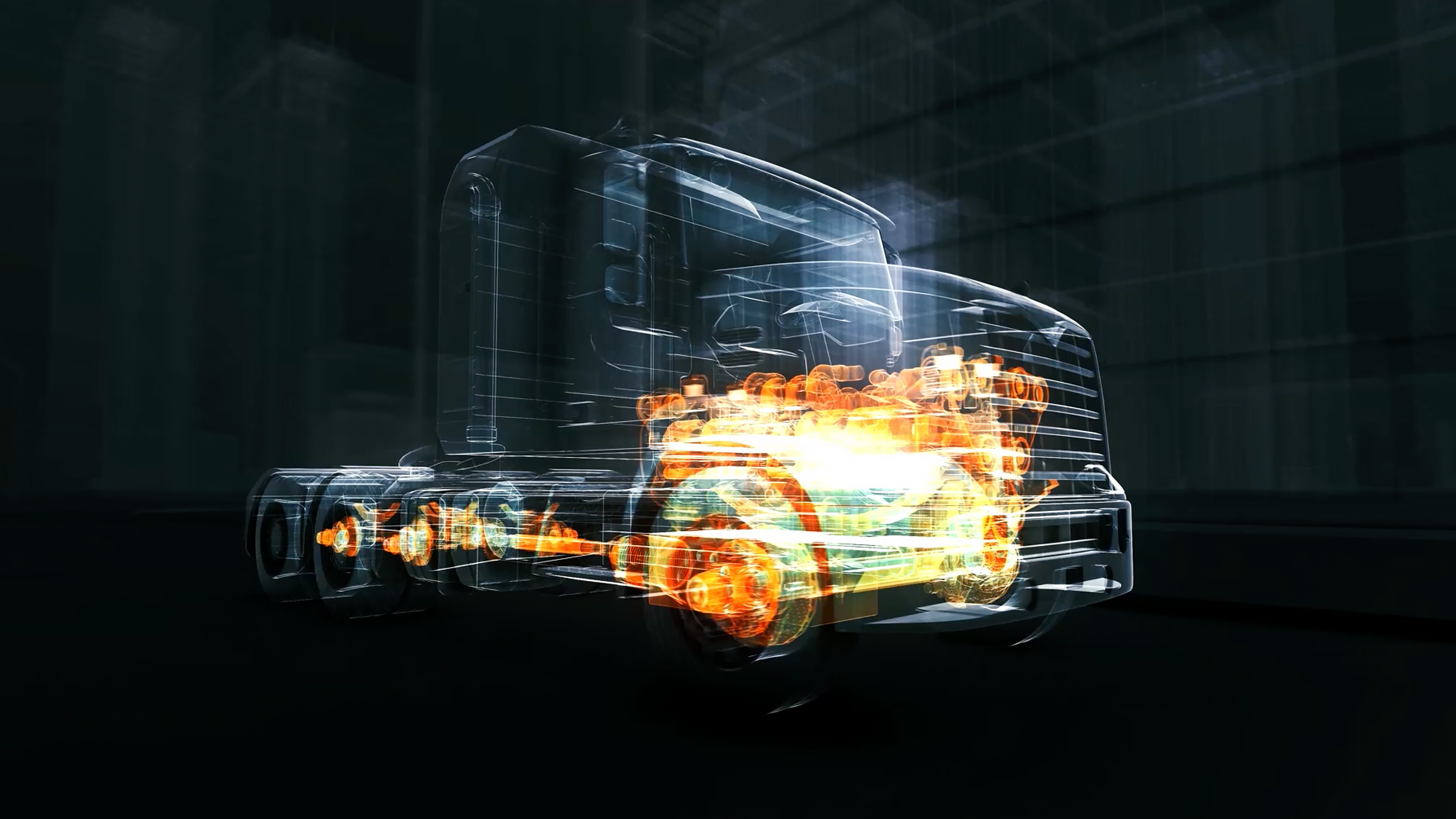 Truck Animation Image