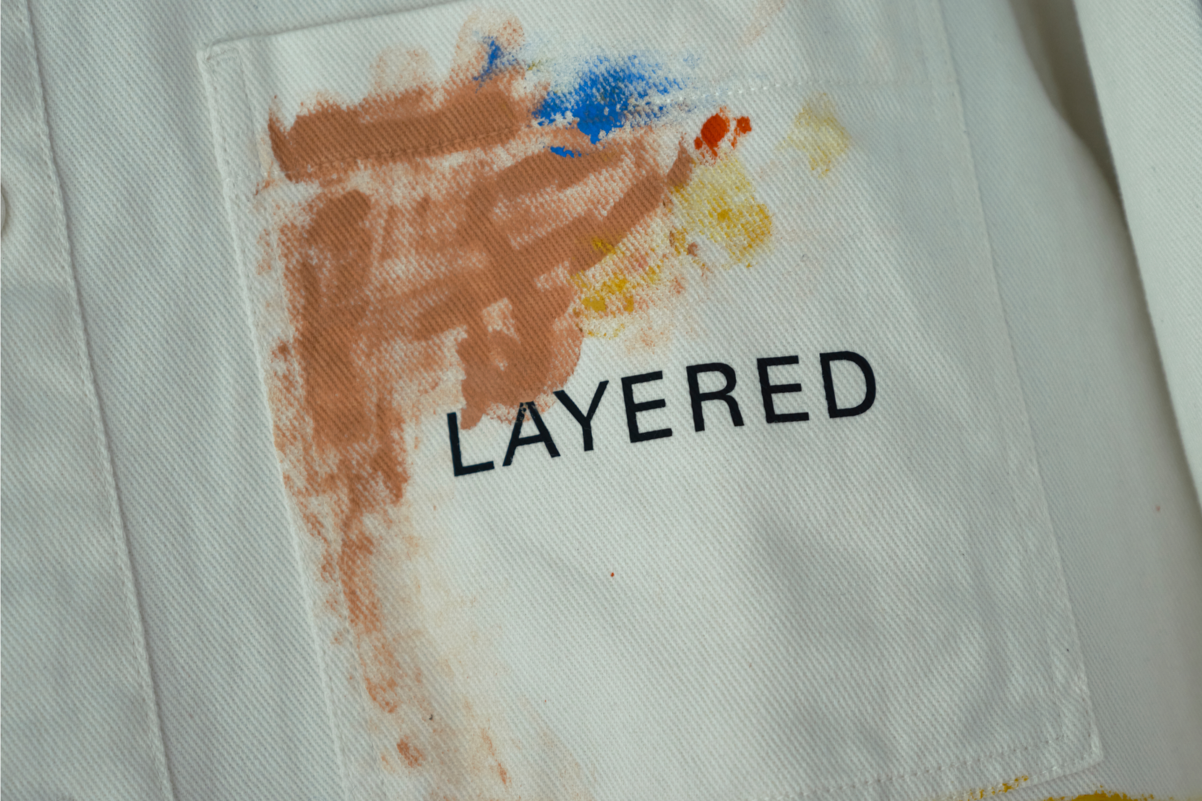 LAYERED Logo on jacket